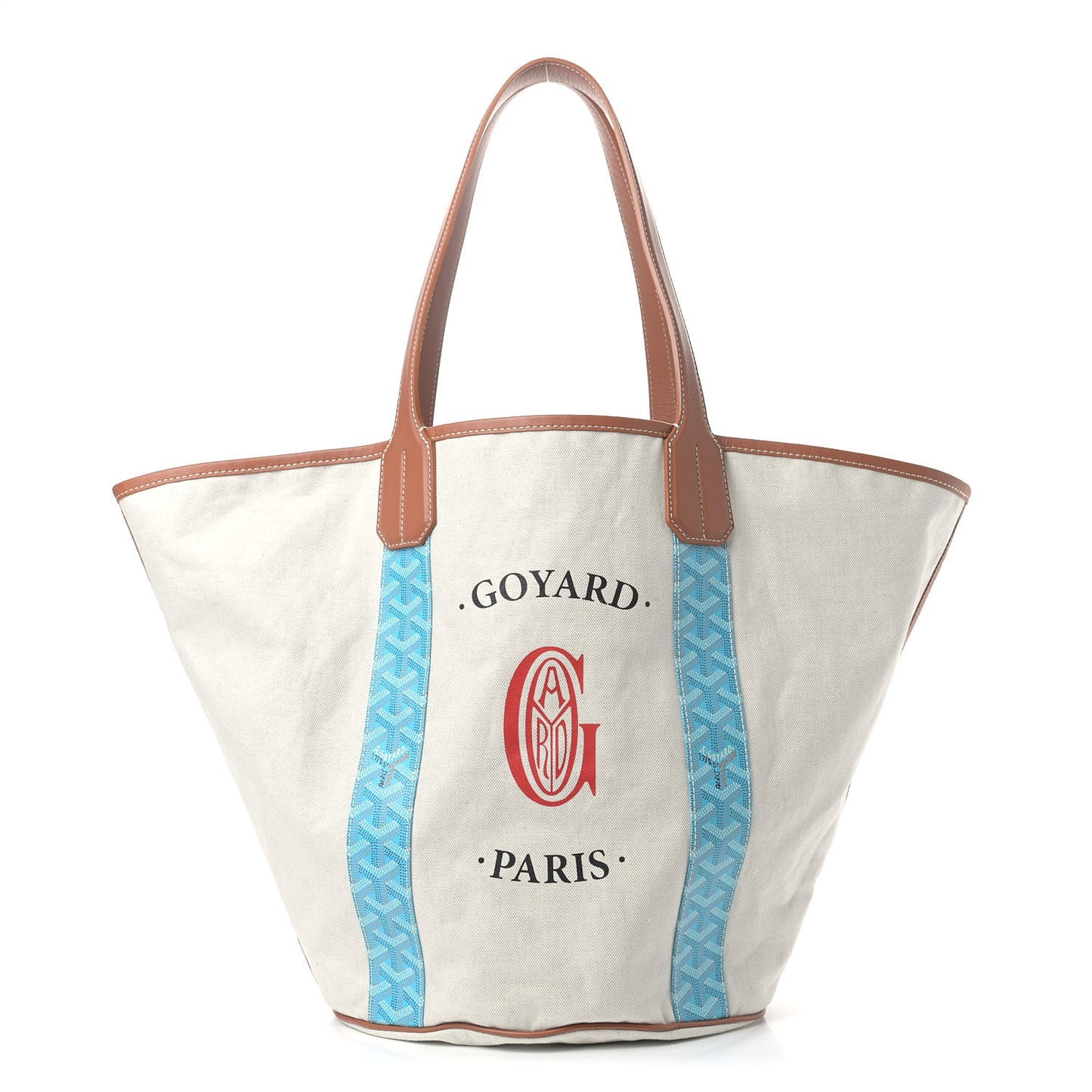 Goyardine Reversible Belharra Light Blue
