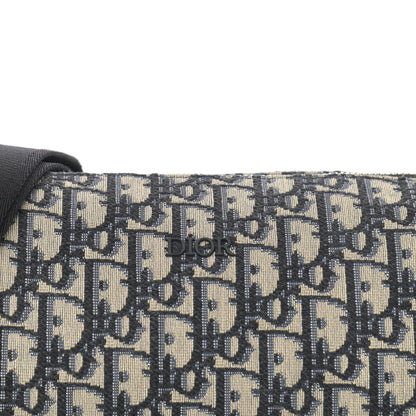 Christian Dior Oblique Roller Messenger Bag Blue 7 of 11