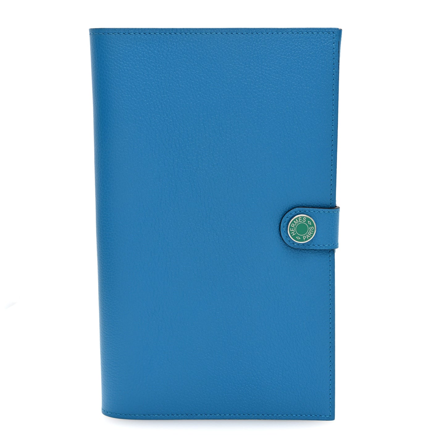 Evercolor Verso RMS Toutenmain Wallet Bleu Zanzibar Vert Vertigo