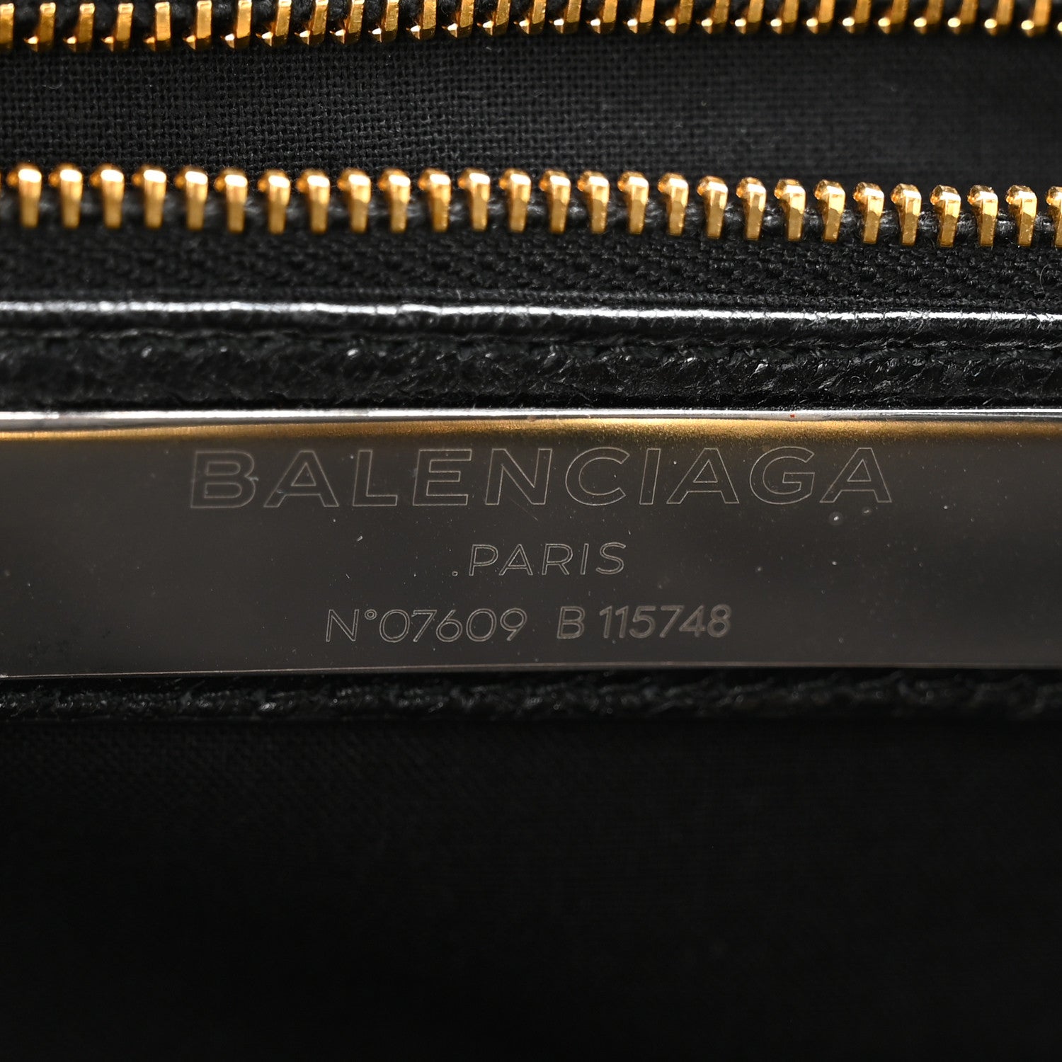 Balenciaga Agneau Classic Gold Hardware City Black 7 of 11