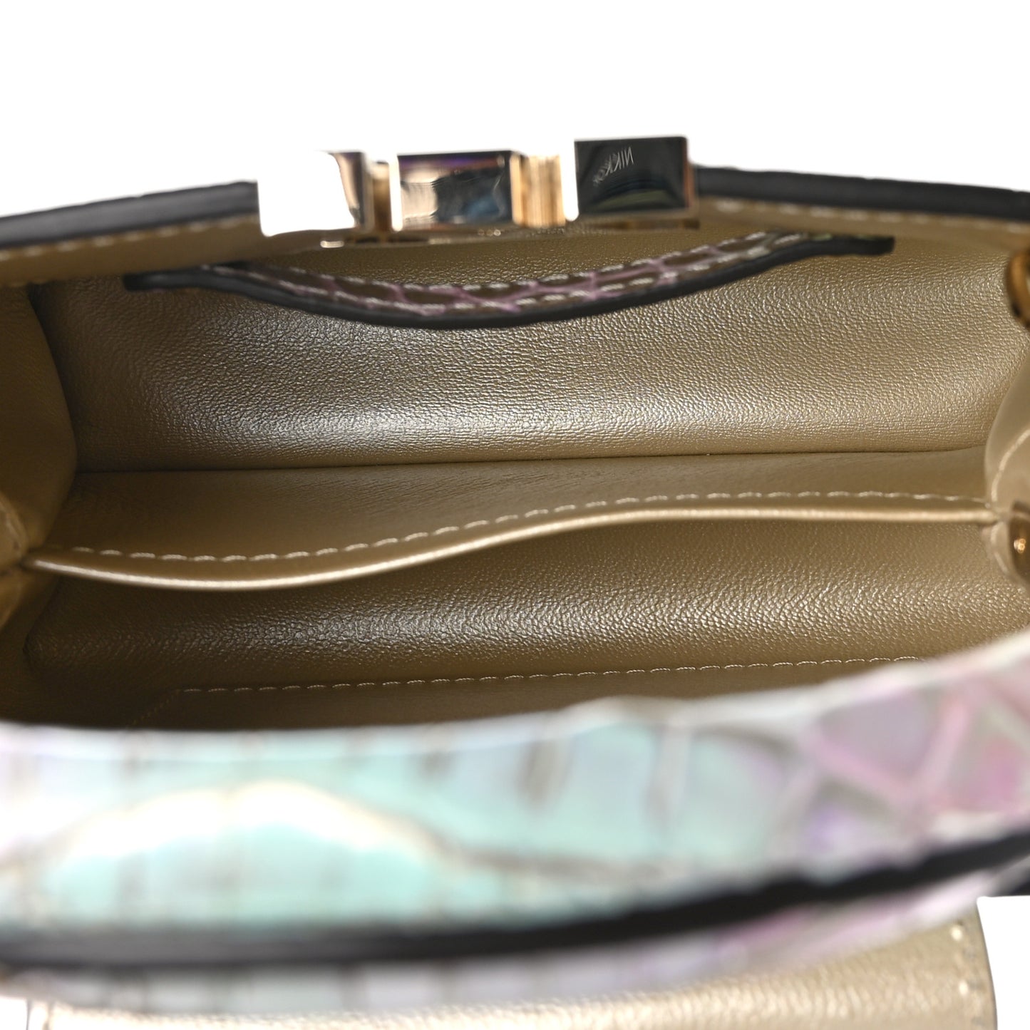 Crocodile Mini Capucines Multicolor