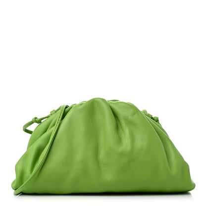 Bottega Veneta Butter Calfskin The Mini Pouch Acid Green 1 of 8