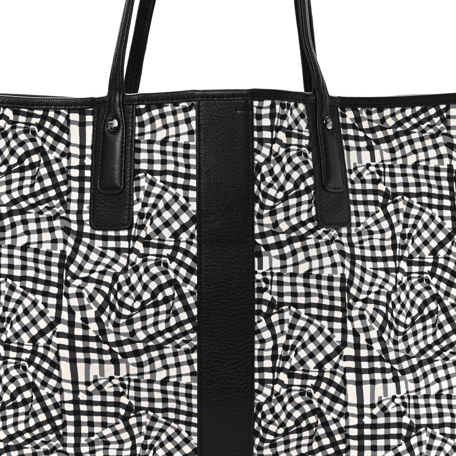 MCM Visetos Large Liz Reversible Shopper Tote Black 12 of 16