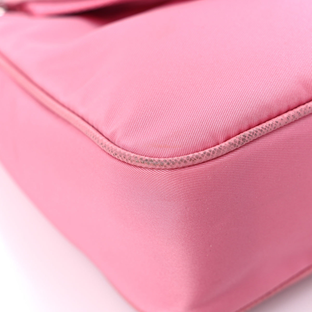 Prada Nylon Re-Edition 2005 Shoulder Bag Begonia 7 of 12