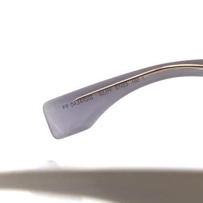 Fendi Acetate FF Sunglasses FF 0434/G/S White Gold 6 of 9