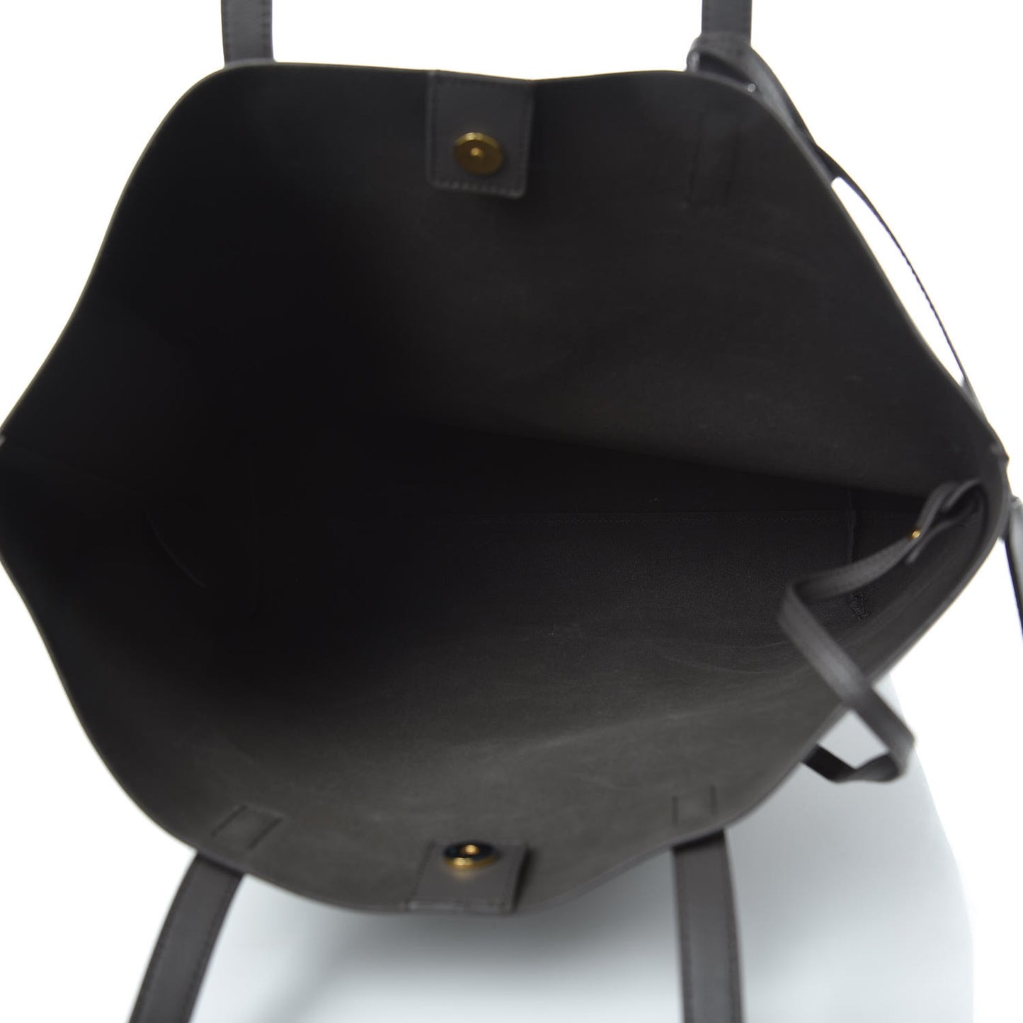 Calfskin Medium Shopping Tote Fog