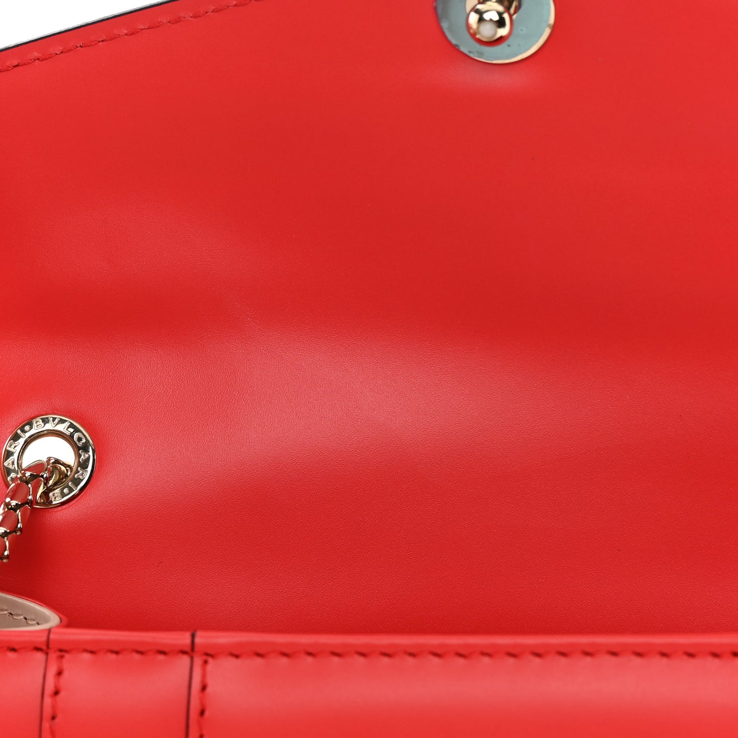 Calfskin Serpenti Forever Crossbody Bag Red Milky Opal