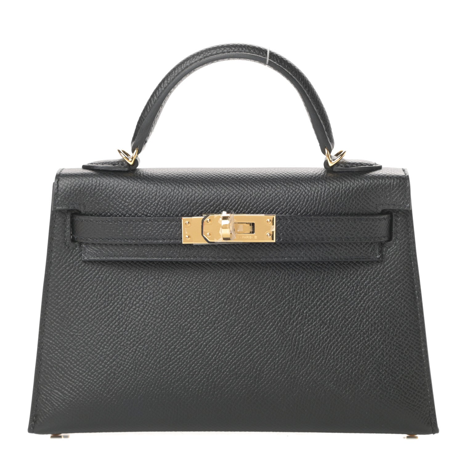 Hermes Epsom Mini Kelly Sellier 20 Black 1 of 11