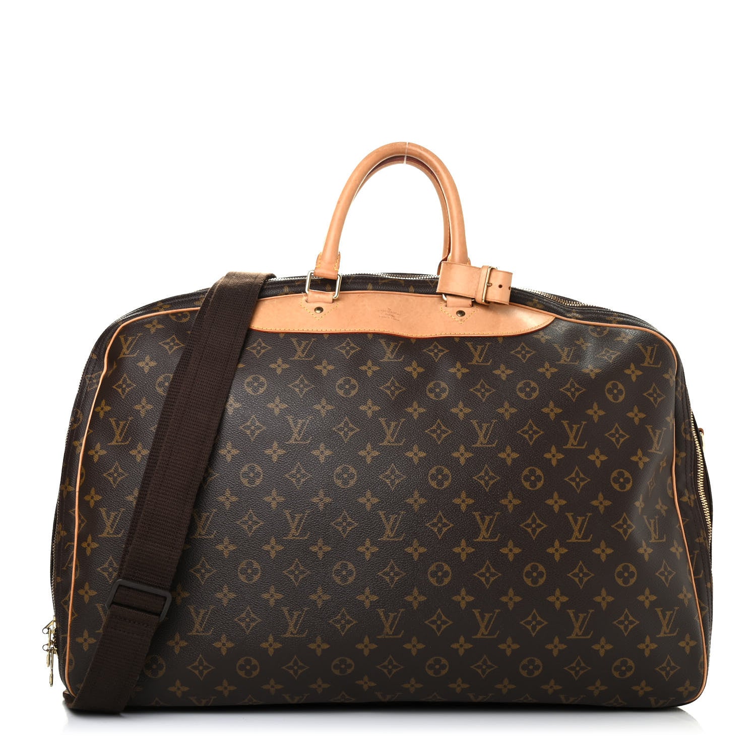 Louis Vuitton Monogram Alize 2 Compartment Luggage Travel Bag 1 of 16