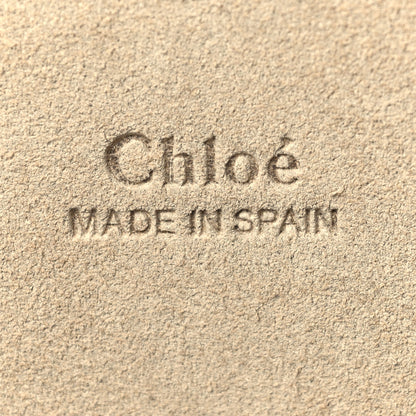 Chloe Suede Calfskin Faye Clutch Black 6 of 7