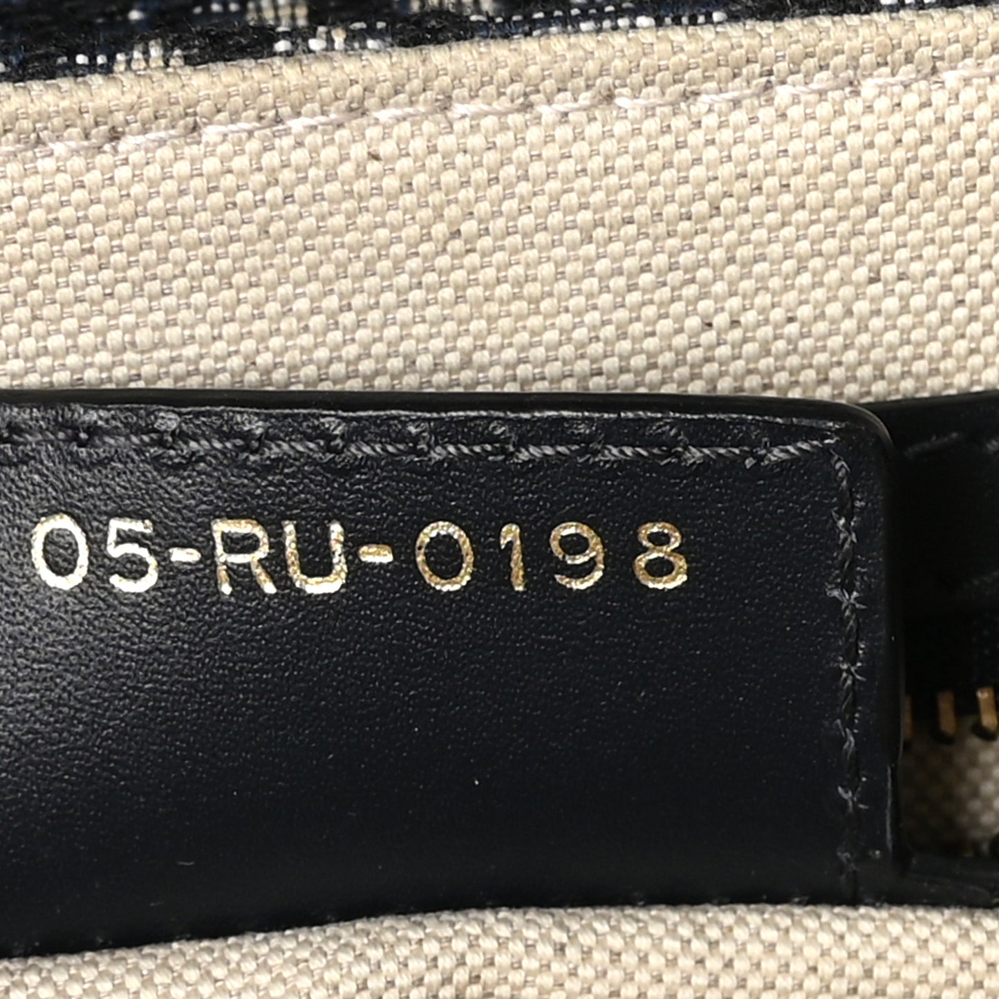 Oblique Saddle Bag Blue