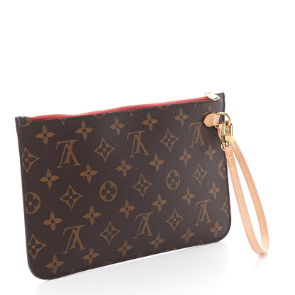 Louis Vuitton Monogram Neverfull MM GM Pochette Cherry 2 of 6