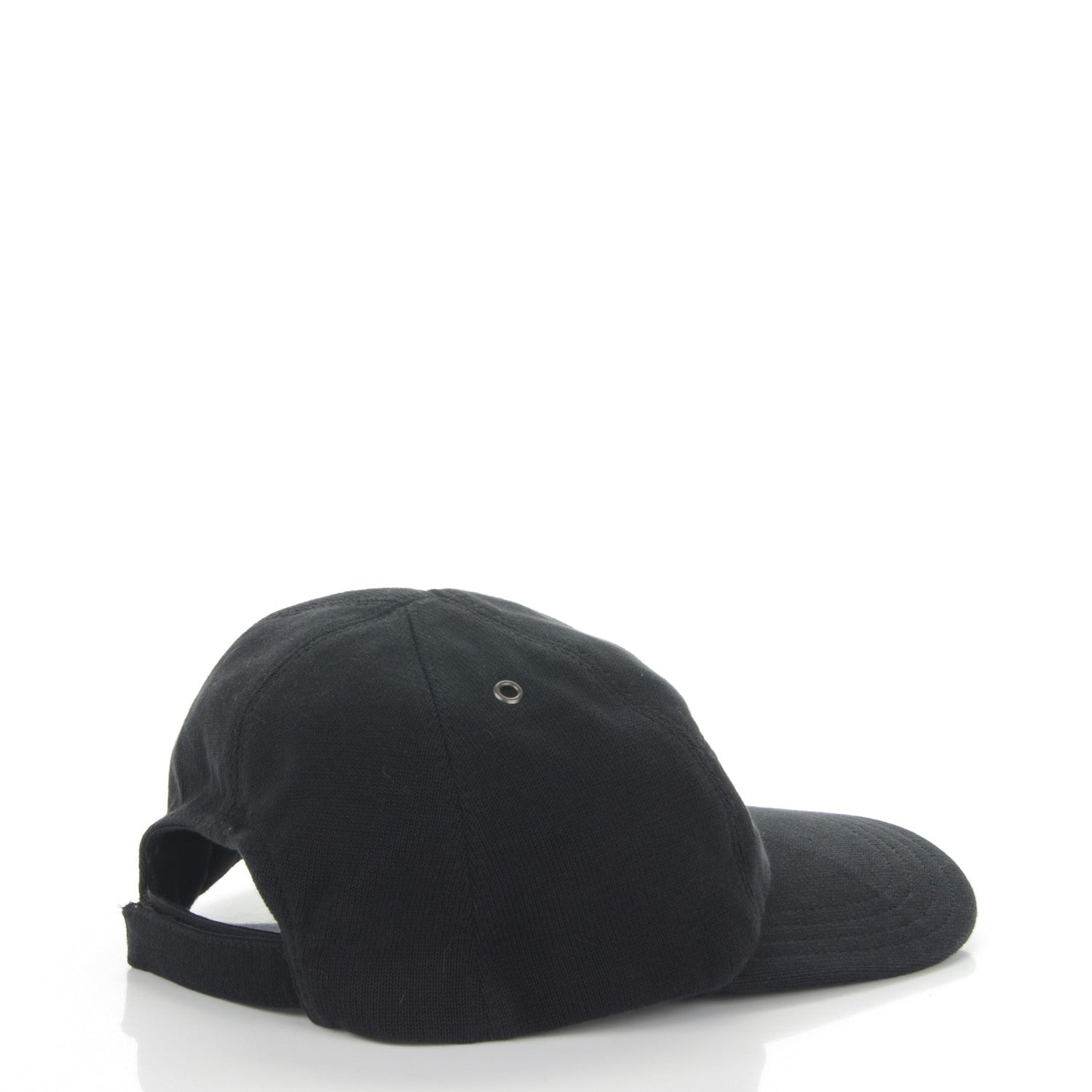 Chanel Cotton CC Cap Hat M Black 3 of 6