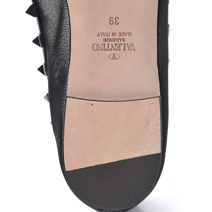Valentino Garavani Mesh Rockstud Ballet Flats 39 Black 9 of 10