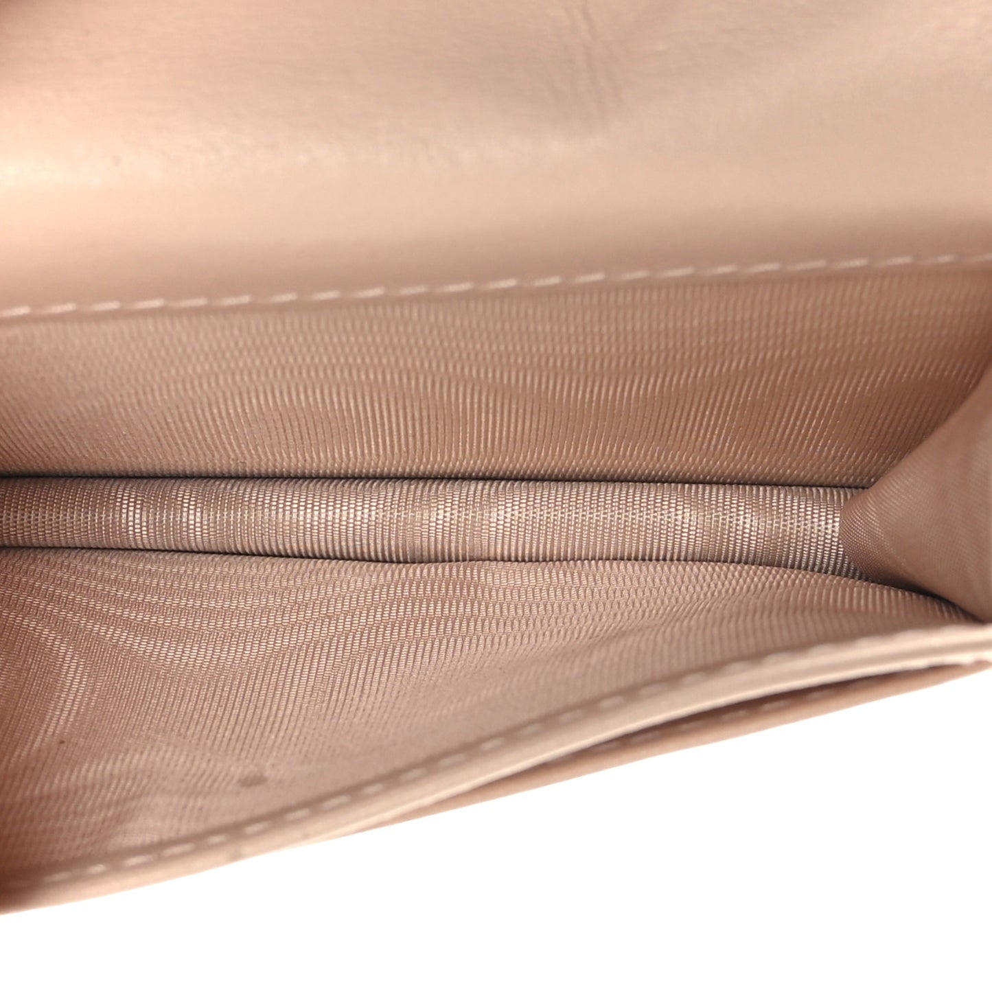 Lambskin Cannage Mini Lady Dior Wallet Aesthetic Beige