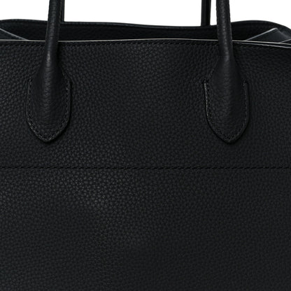 The Row Matte Grained Calfskin Soft Margaux 15 Black 7 of 10