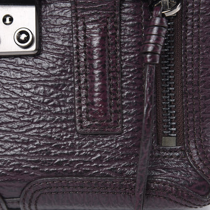 3.1 Phillip Lim 3.1 Textured Calfskin Mini Pashli Satchel African Violet 13 of 13
