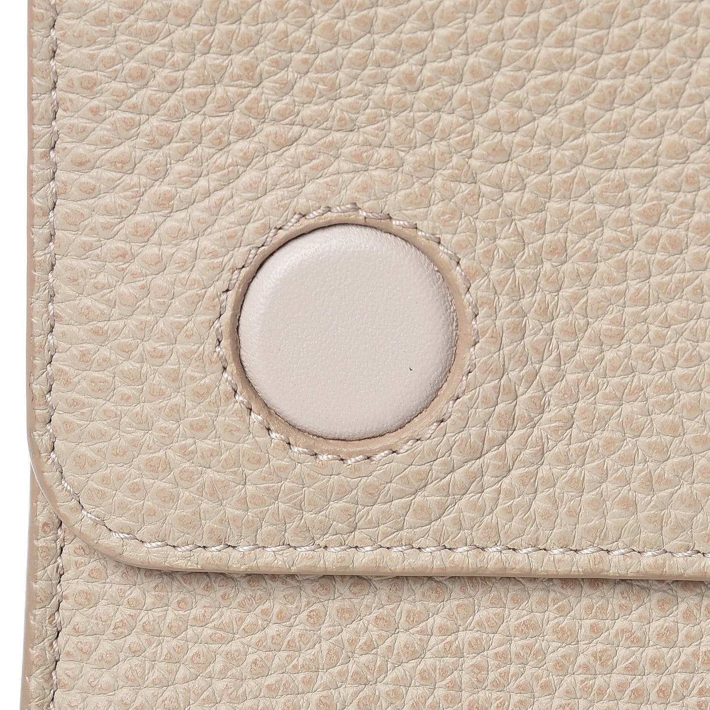 Grained Calfskin Medium Diorever Flap Tapioca