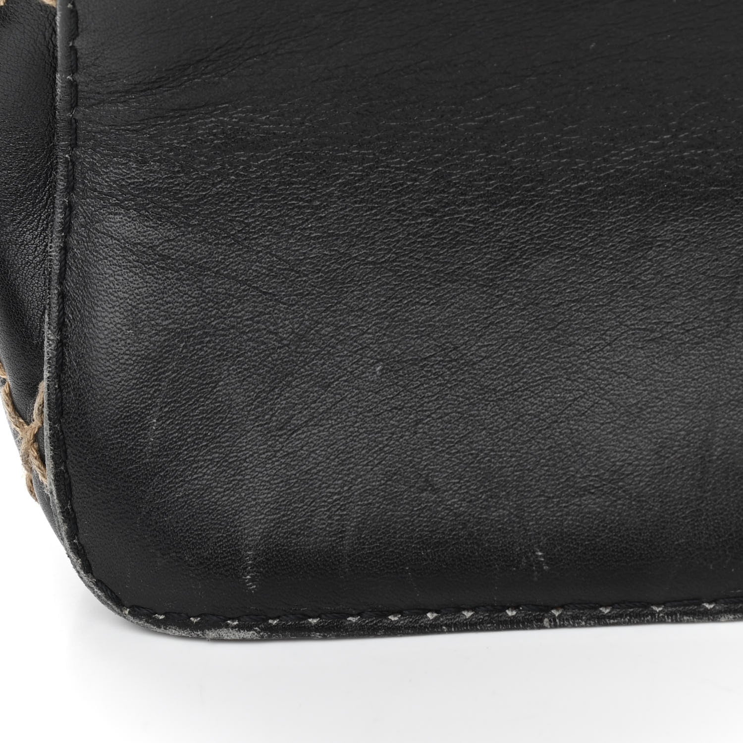 Chanel Calfskin Contrast Stitch Surpique Bowler Black 11 of 16
