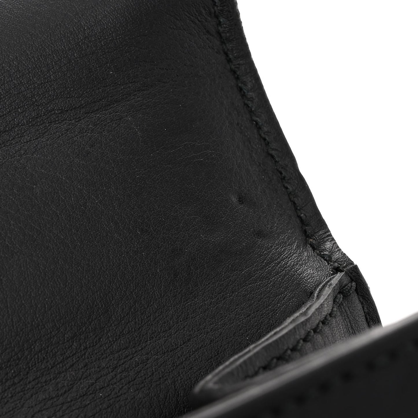 Calfskin Studded Small Padlock Shoulder Bag Black