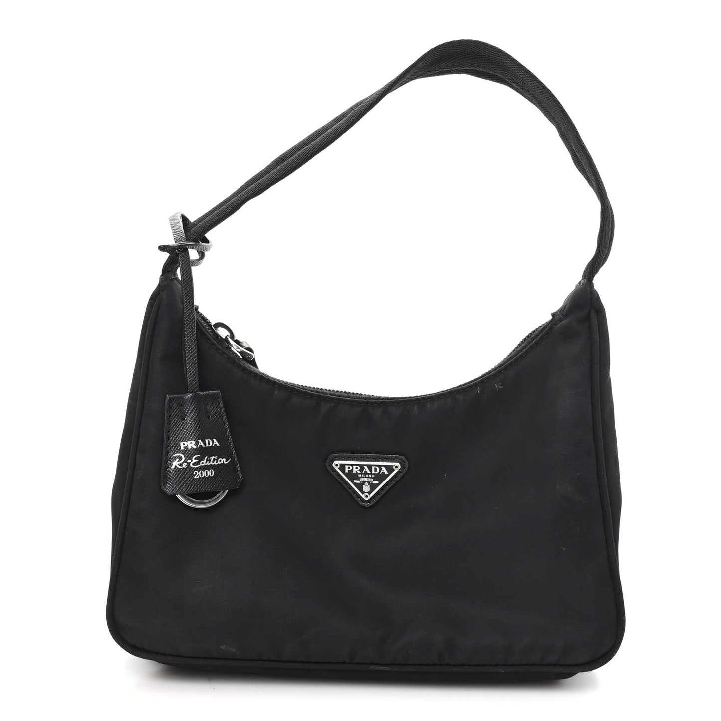 Tessuto Nylon Mini Re-Edition 2000 Bag Black