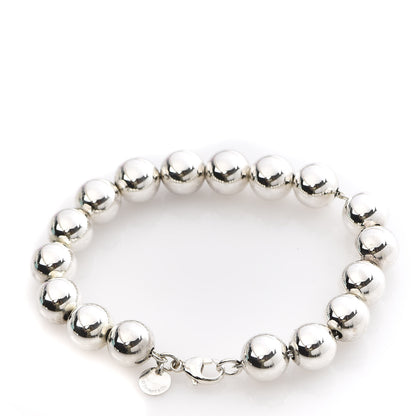 Tiffany Sterling Silver 10mm HardWear Ball Bracelet 3 of 6