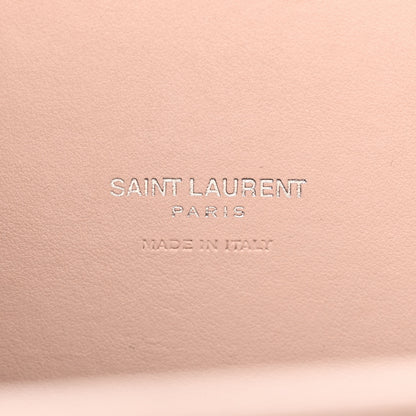 Saint Laurent Calfskin Crocodile Embossed Baby Sac De Jour Rose Antic 6 of 14