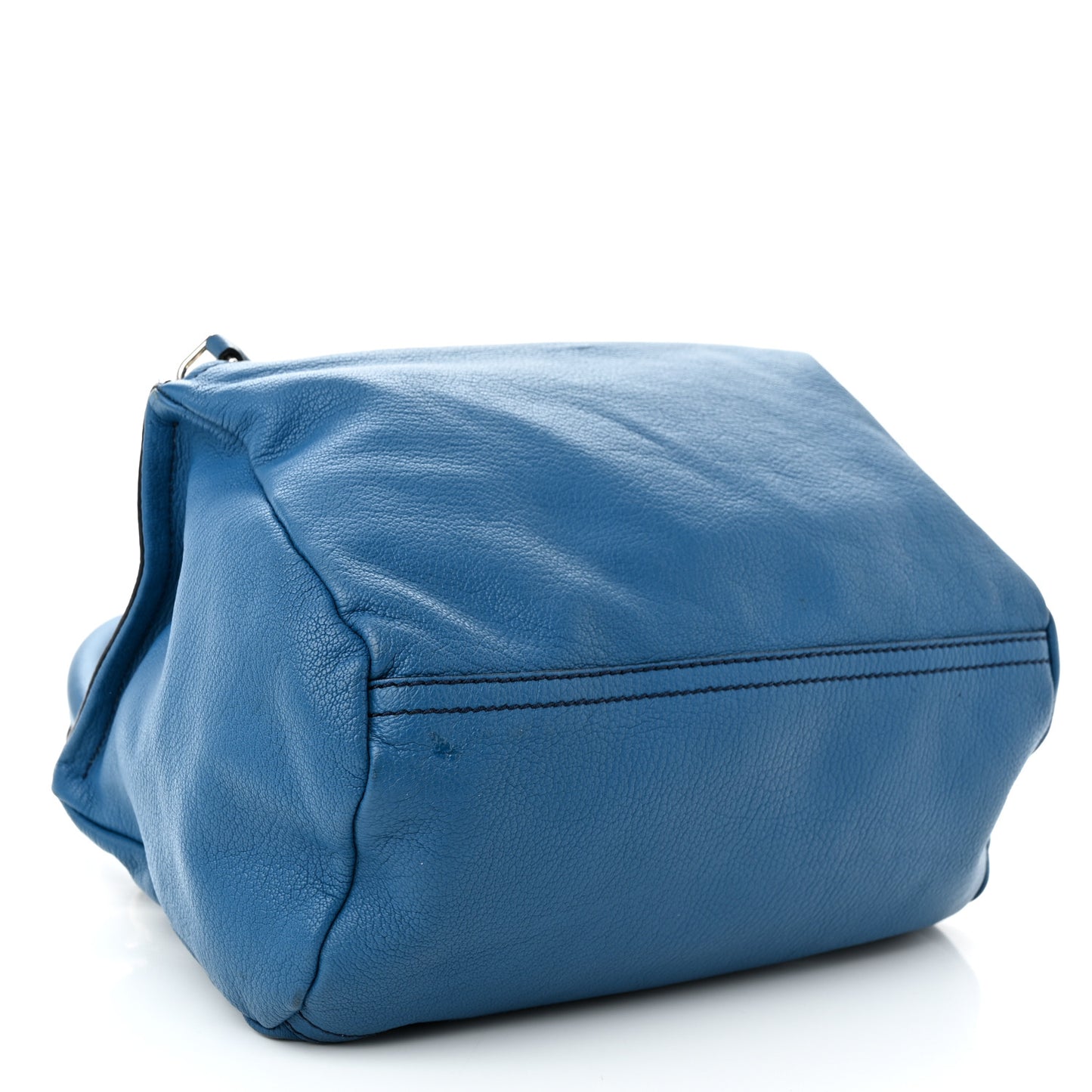 Sugar Goatskin Small Pandora Blue