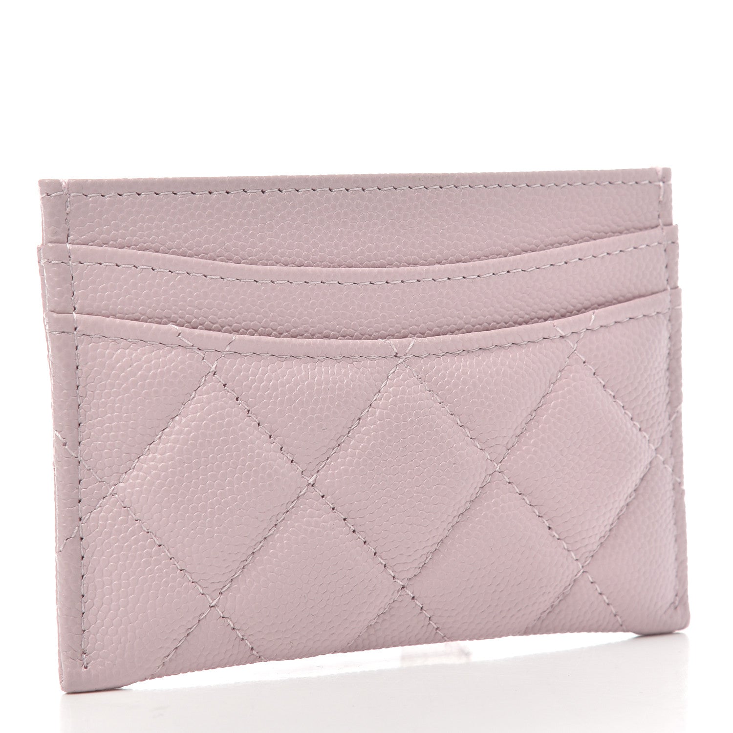 Chanel Caviar Quilted Card Holder Light Pink 3 of 8