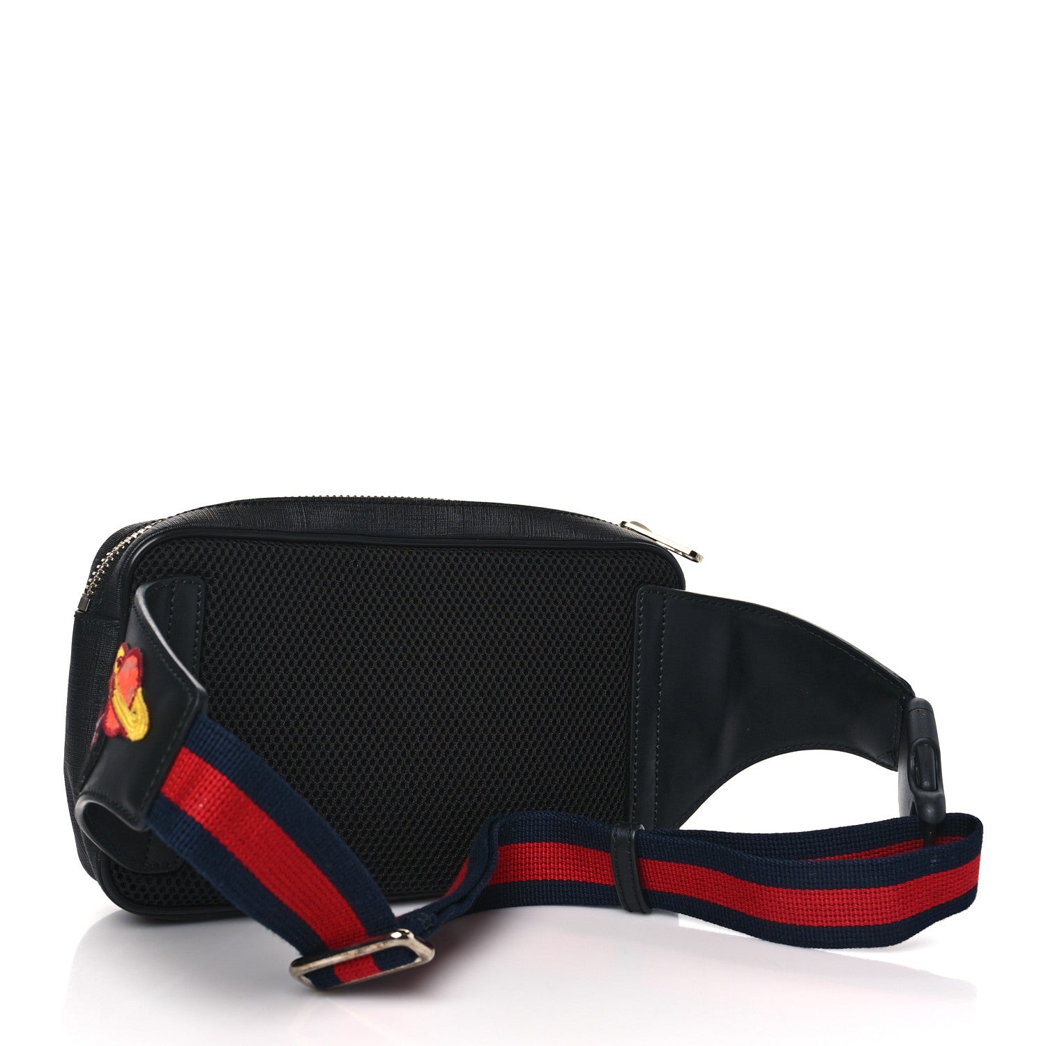 Gucci GG Supreme Monogram Night Courrier Belt Bag Black Multicolor 3 of 9