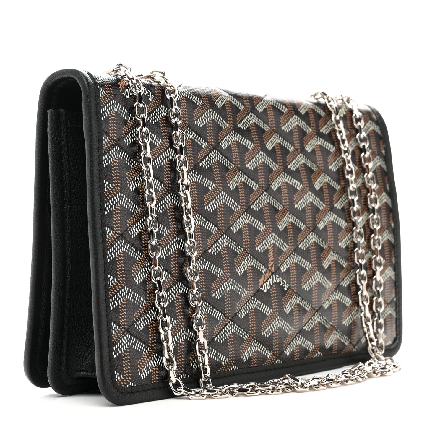 Goyardine Alexandre III Bag Black