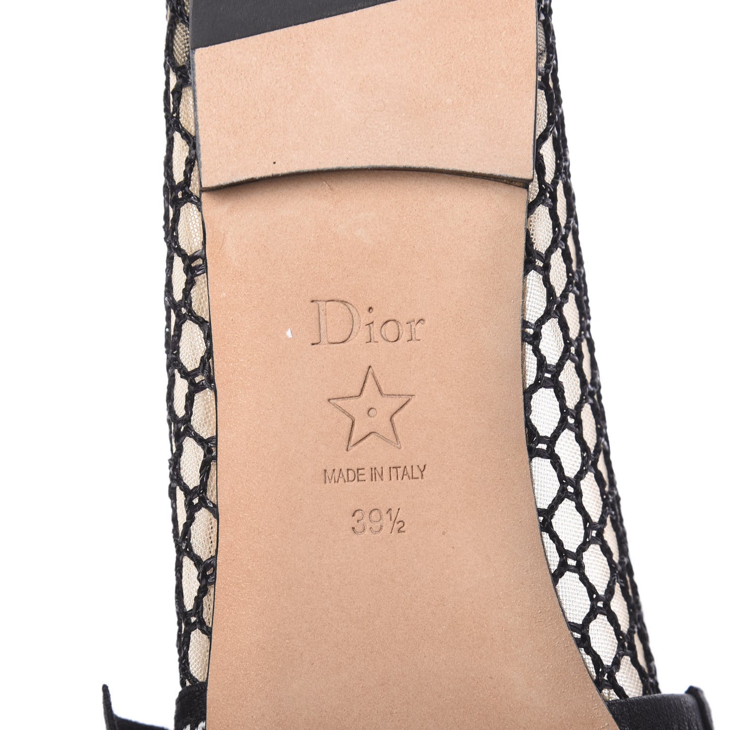 Resille Ribbon Miss J'Adior Ballet Flat 39.5 Black