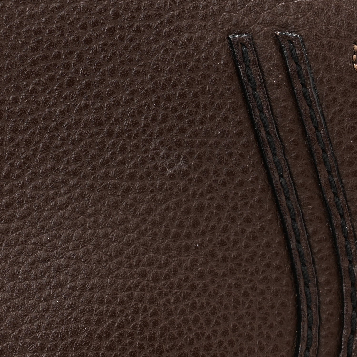 Chloe Calfskin Mini Marcie Round Crossbody Bag Coffee Shot 12 of 12