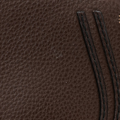 Chloe Calfskin Mini Marcie Round Crossbody Bag Coffee Shot 12 of 12