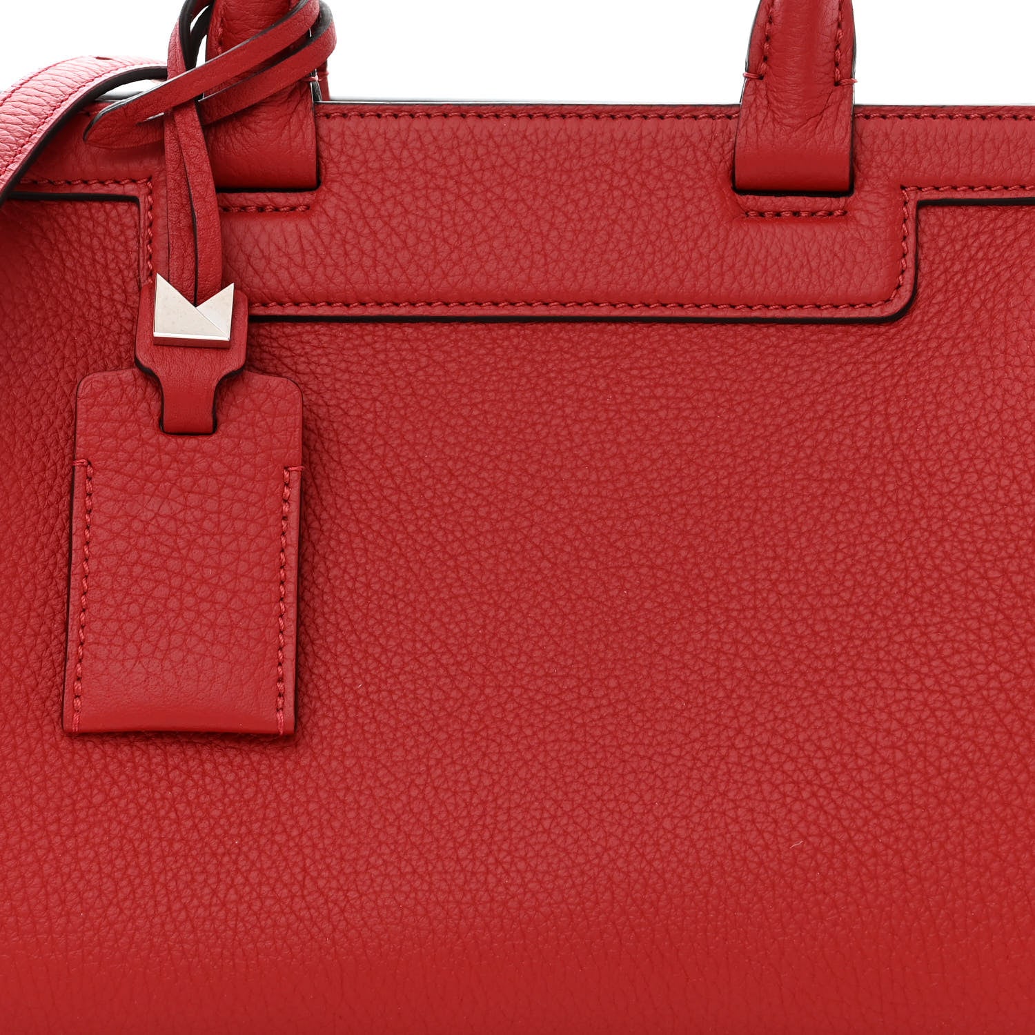 Moynat Taurillon Gex Pauline Tote Red 8 of 10