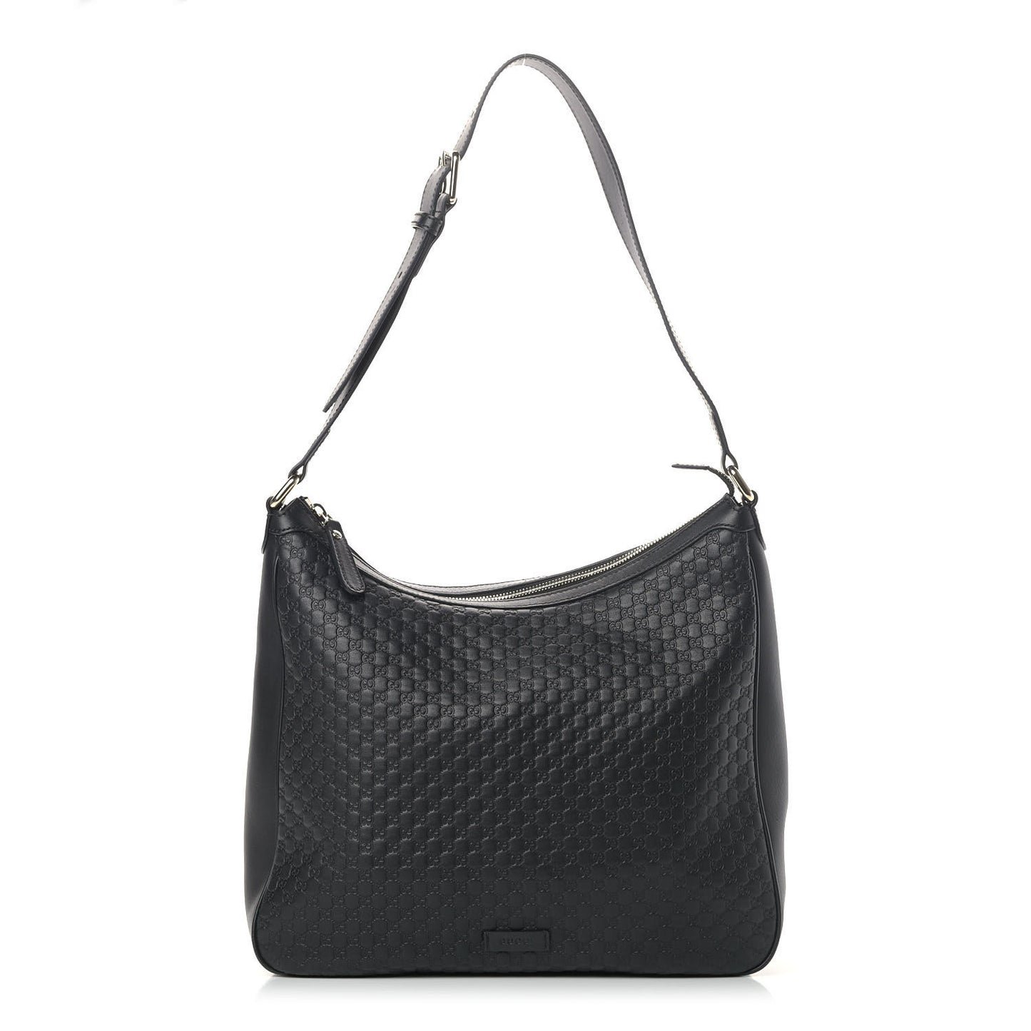 Microguccissima Shoulder Bag Black
