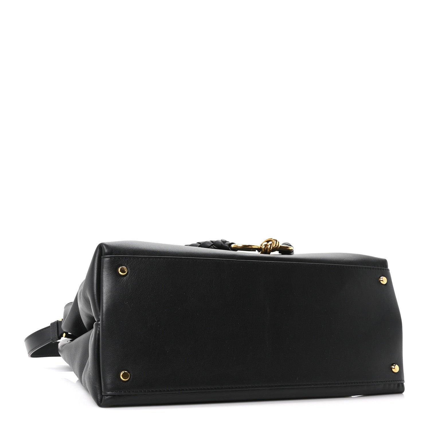 Bottega Veneta Silky Calfskin Medium Ciao Ciao Black 4 of 10