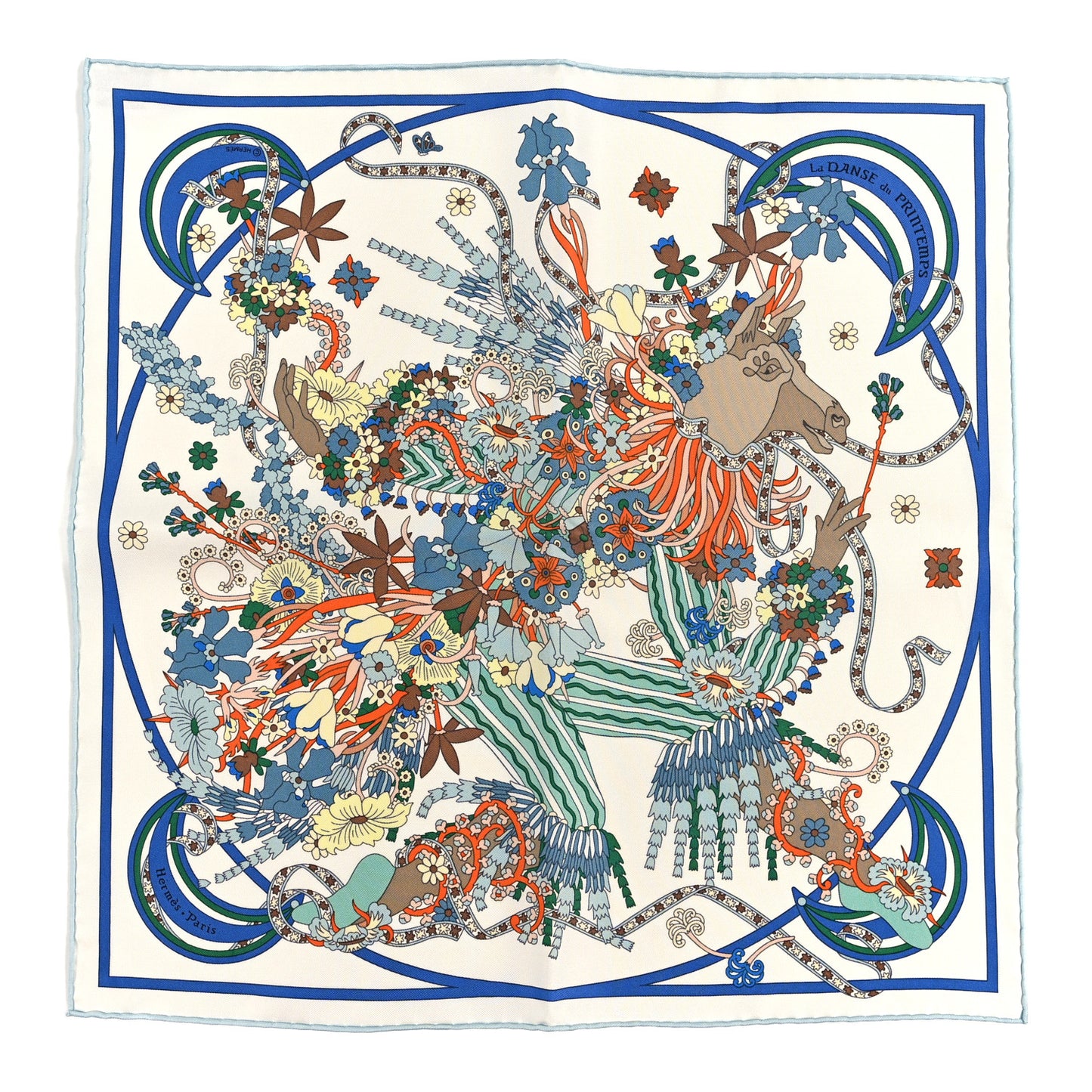 Silk La Danse Du Printemps Scarf 45