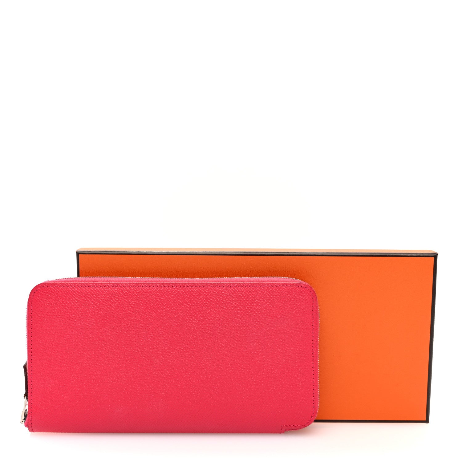 Hermes Epsom Silk'In Wallet Rose Extreme 8 of 8