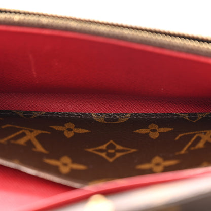 Louis Vuitton Monogram Emilie Wallet Rouge 5 of 14
