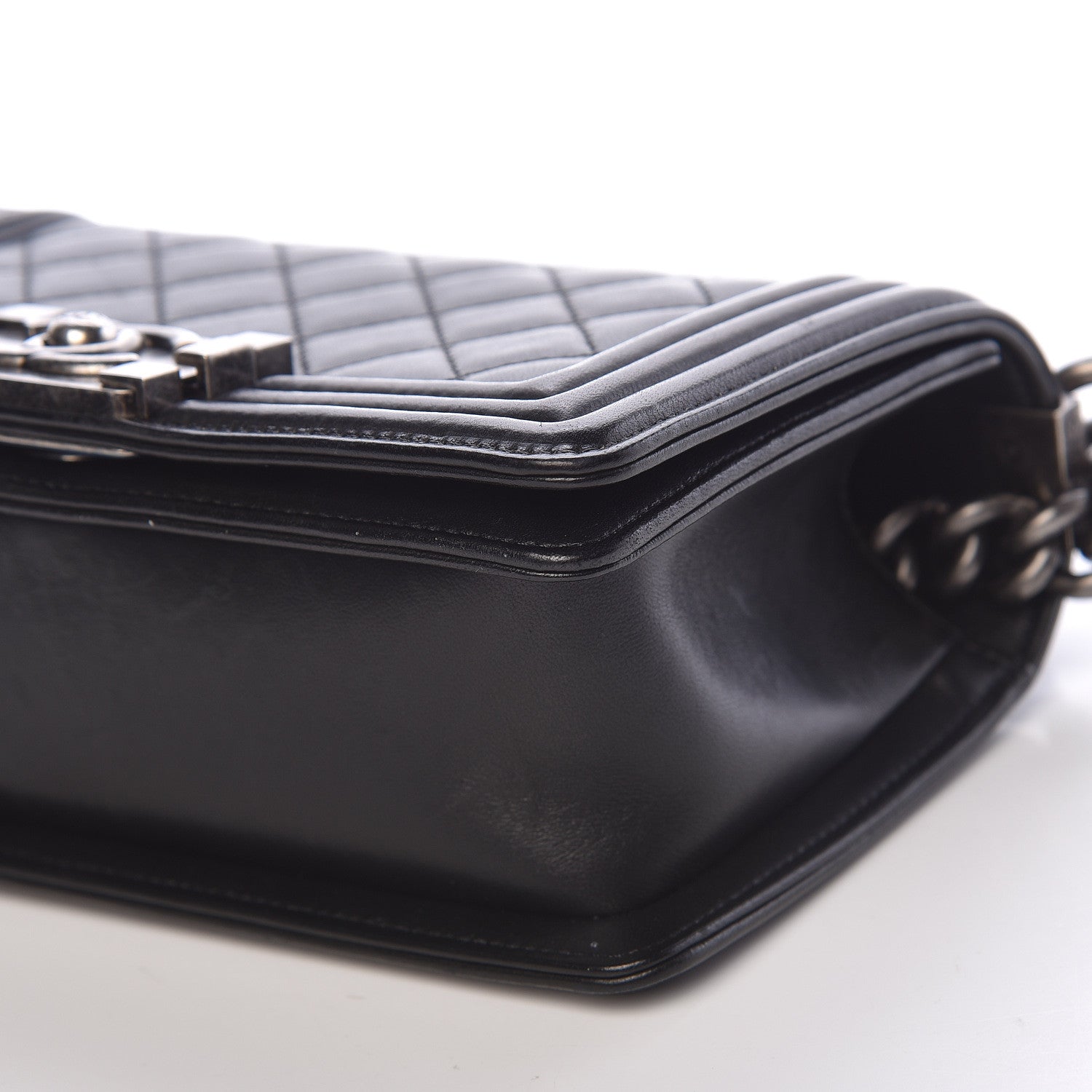 Chanel Calfskin Quilted Small Boy Flap Black 9 of 19