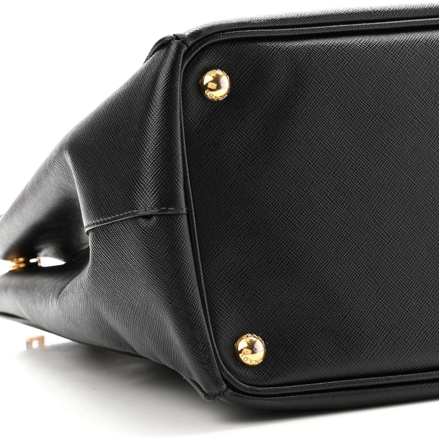 Prada Saffiano Large Galleria Double Zip Tote Black 8 of 10