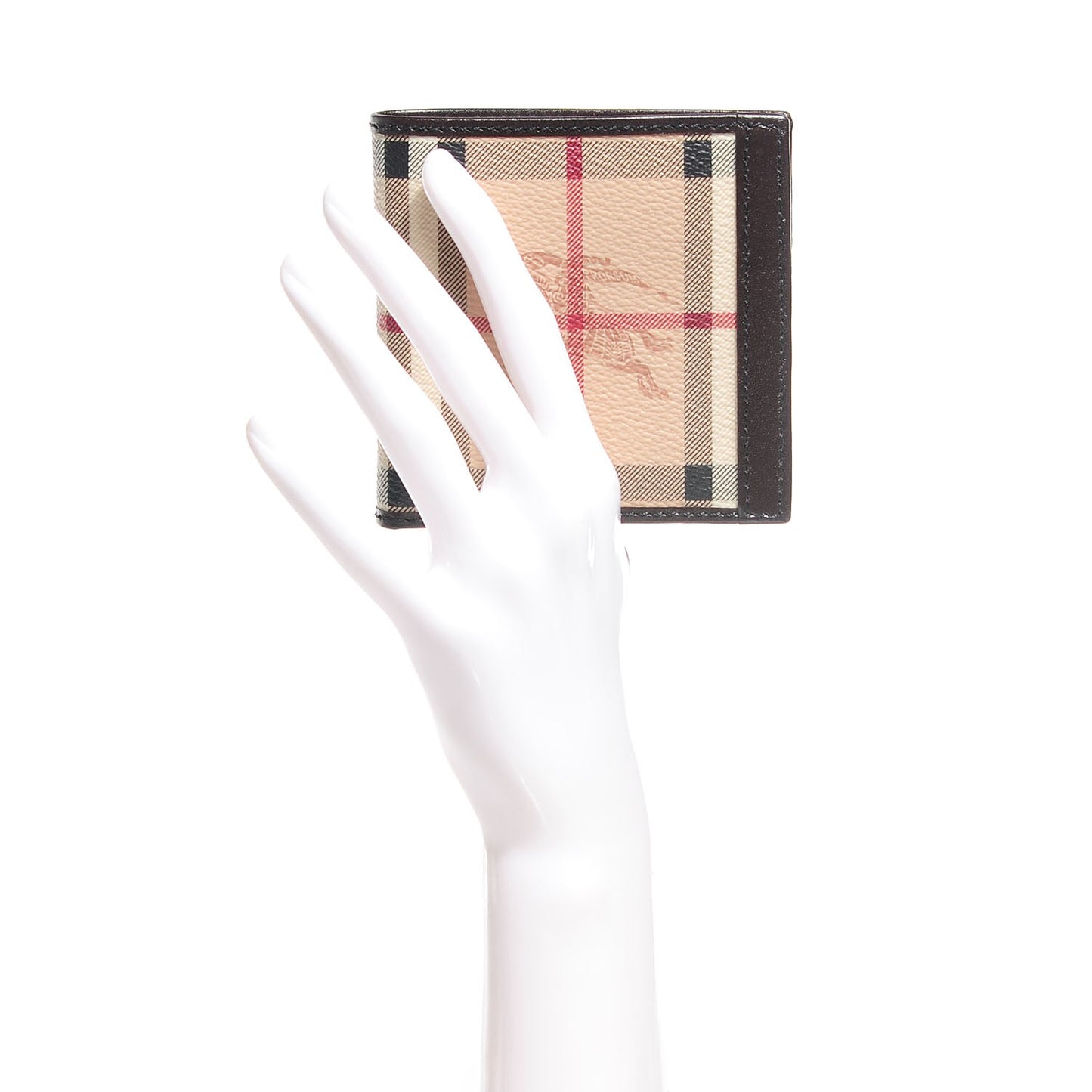 Haymarket Check Wallet Chocolate