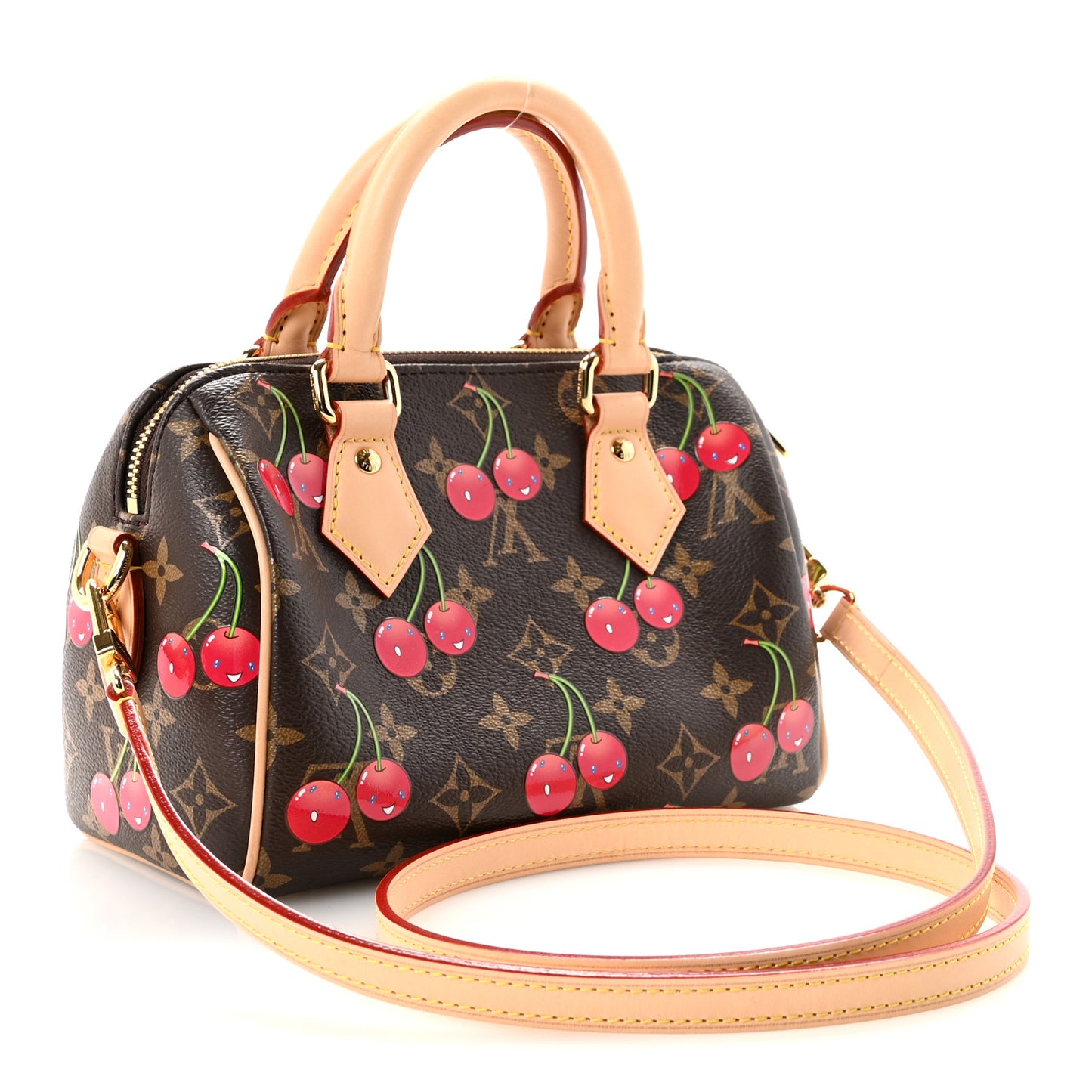 LV X TM Monogram Cerises Speedy Bandouliere 20