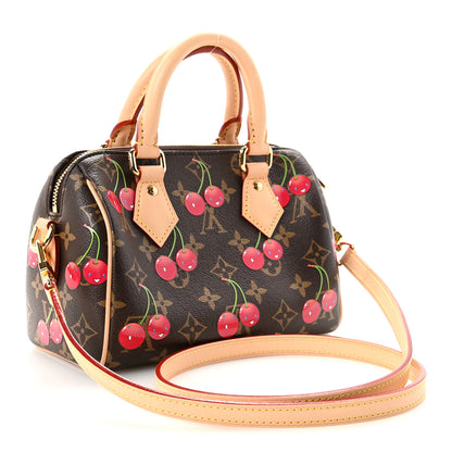 Louis Vuitton LV X TM Monogram Cerises Speedy Bandouliere 20 3 of 9