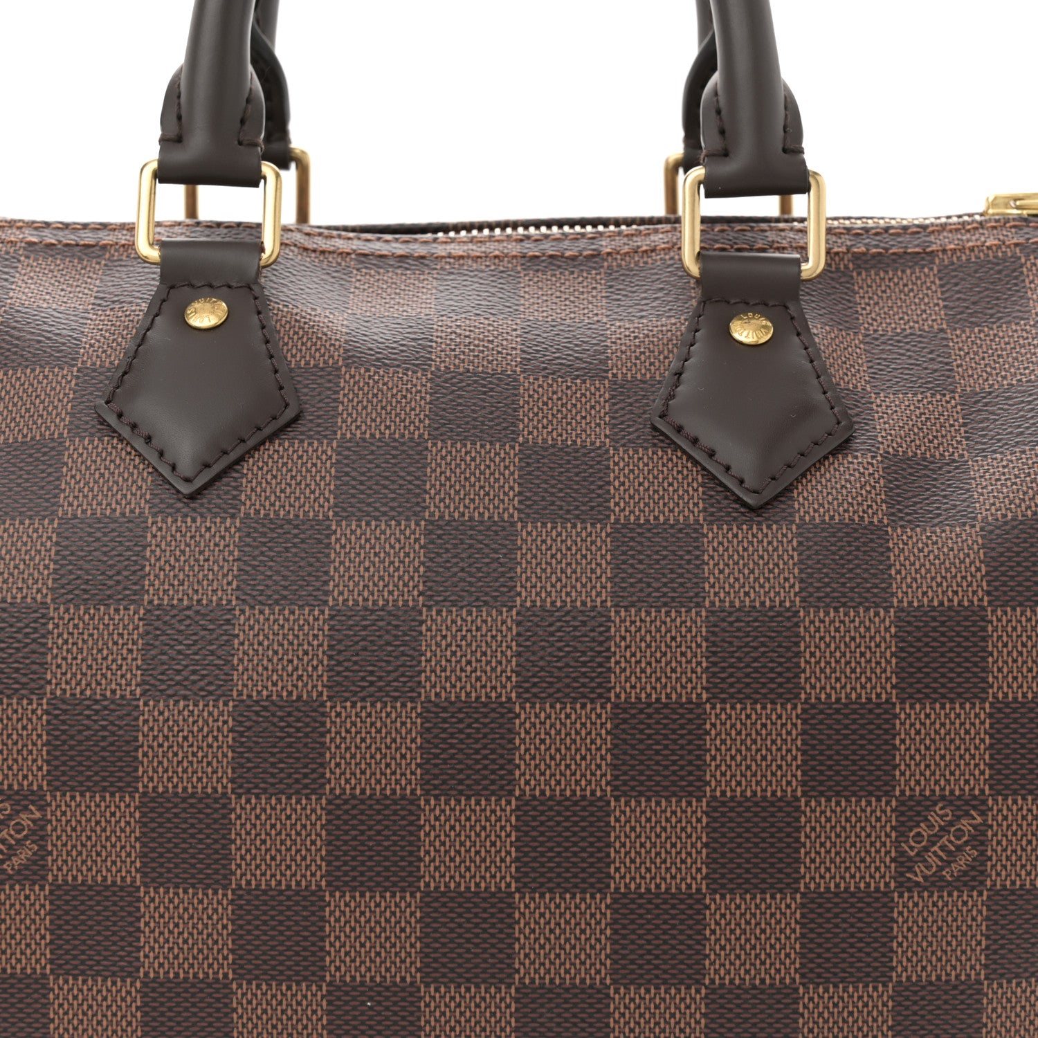 Louis Vuitton Damier Ebene Speedy 25 7 of 9
