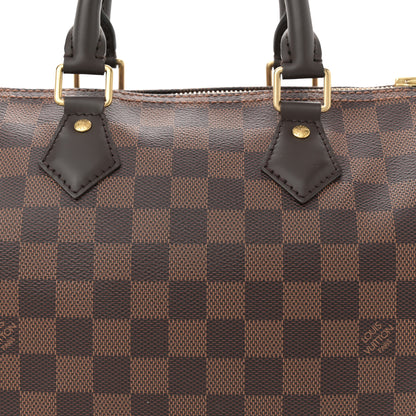 Louis Vuitton Damier Ebene Speedy 25 7 of 9