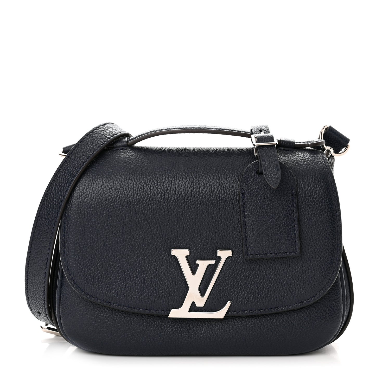 Grained Calfskin Vivienne NM Blue Marine