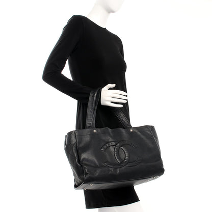 Chanel Caviar Executive Cerf Shopper Tote Black 2 of 12