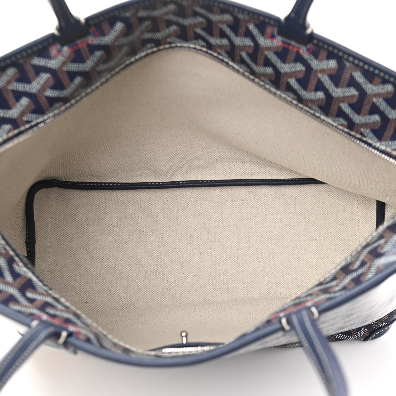 Goyard Goyardine Artois PM Navy 5 of 10
